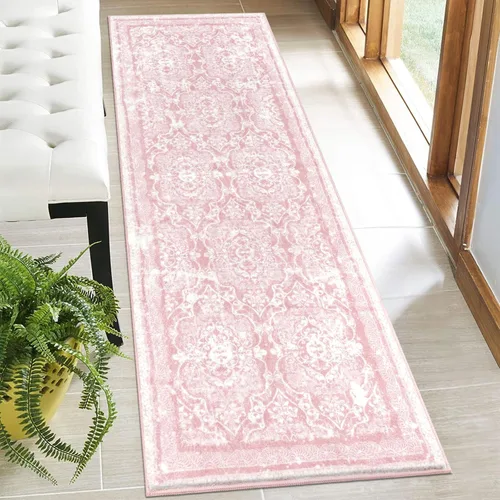 Miniatura 99 de Vaukki - Alfombra de pasillo, suave y peluda, alfombra antideslizante lavable, para lavandería, cocina, granja, baño, entrada y dormitorio