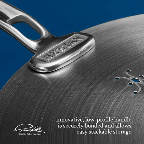 Miniatura 14 de Thomas Keller Insignia by Hestan - Juego de utensilios de cocina de acero inoxidable de 7 piezas, compatible con placa de inducción