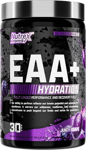 Miniatura 17 de Nutrex Research Hidratación EAA EAAs + BCAA en polvo Recuperación muscular, fuerza, construcción muscular, resistencia 8G Aminoácidos