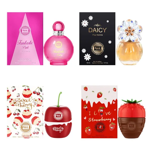 Miniatura 21 de Hybrid & Company Mujer 4 unids Black Opinion La Vie En Rose Paris Para Su Primavera Floración Perfume Natural Spray Fresco Fragancia