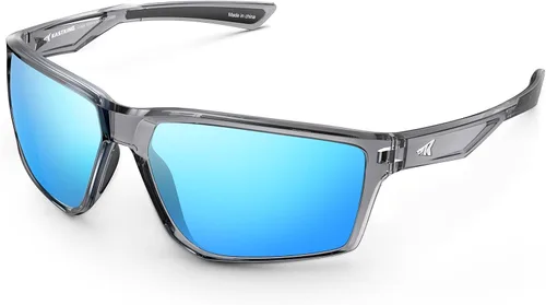 Miniatura 19 de KastKing Osage - Gafas de sol deportivas polarizadas para hombres y mujeres, ideales para conducir, pescar, ciclismo, correr, protección UV