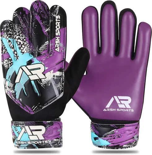 Miniatura 6 de Guantes de portero de fútbol, guantes de portero de fútbol para niños, jóvenes y niños con protección doble en la muñeca y palma de súper agarre