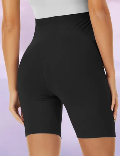 Miniatura 5 de BONVIGOR Pantalones cortos de maternidad sobre el vientre, para entrenamiento, yoga, atlético, embarazo, pantalones cortos de descanso