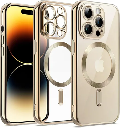 Miniatura 8 de JETech Funda transparente suave para iPhone 14 Pro de 6.1 pulgadas, protección completa para lente de cámara, compatible con carga inalámbrica Negro