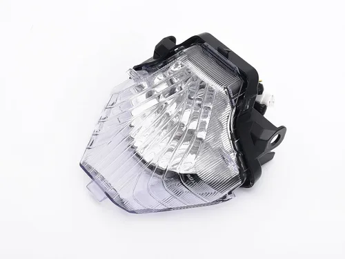 Miniatura 3 de Luz trasera LED de freno para motocicleta, lente transparente con señales de giro integradas para Yamaha 2015-2017 FZ07,2008-2020 MT07,2015-2020 YZF