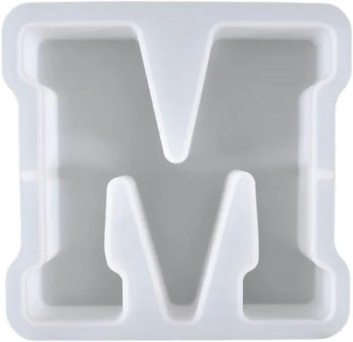 Miniatura 22 de Moldes de letras grandes para resina – Moldes epoxi de letras mayúsculas 3D de 7 pulgadas, moldes de silicona del alfabeto grande de la A a la Z