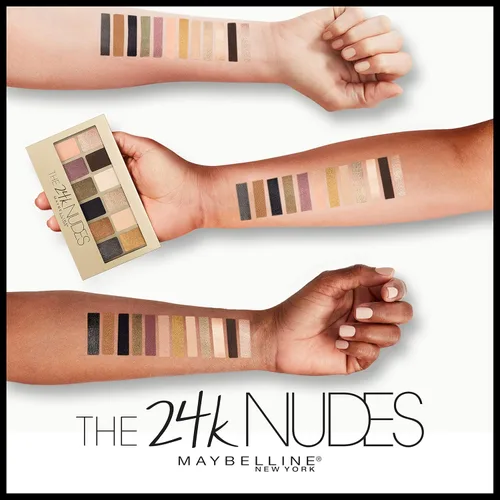 Miniatura 5 de Sombras para ojos The 24K Nudes de Maybelline New York, 0.34 oz, Juego de regalo