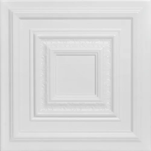 Miniatura 9 de À LA MAISON CEILINGS R31 Chestnut Grove - Azulejos de techo de espuma (21.6 pies cuadrados/caja), paquete de 8, color blanco liso
