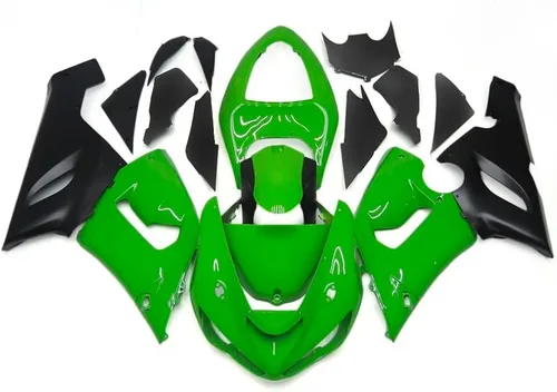 Carenado de carrocería apto para Kawasaki 2005 2006 ZX6R 05 06 ZX636R 05 06 zx-6r 636 2005 ABS inyección de plástico kit de carenado de motocicleta