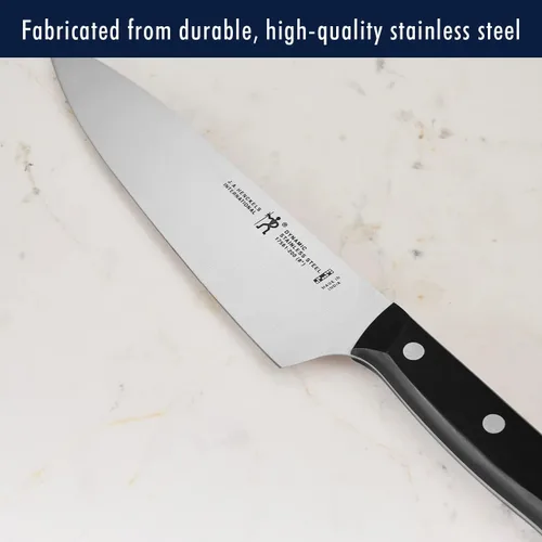 Miniatura 3 de HENCKELS Dynamic Razor-Sharp - Juego de cuchillos de 12 piezas, cuchillo de chef, cuchillo de pan, cuchillo de carne, diseño alemán informado por
