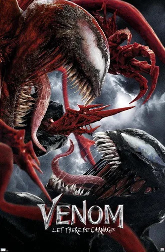 Miniatura 10 de Trends International Marvel Venom: Let There be Carnage - Póster de pared de batalla de una hoja, 14.725 x 22.375 pulgadas, versión enmarcada