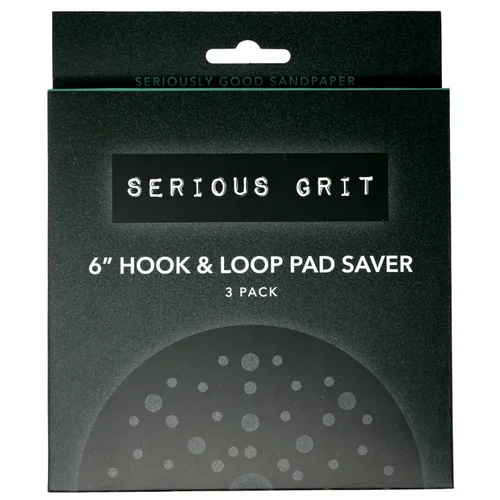 Miniatura 2 de Serious Grit - Protector de almohadilla de gancho y bucle de 6" (150 mm) para lijadoras Festool - Protege la almohadilla de respaldo y mejora