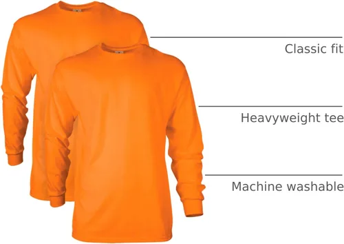 Miniatura 41 de Gildan - Camiseta de manga larga de algodón ultra estilo G2400 para adultos, paquete múltiple