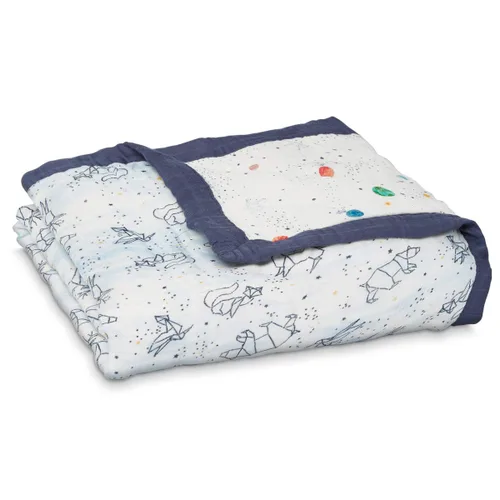 aden + anais Manta de viscosa de bambú suave y sedosa, ropa de cama para bebé recién nacido y niño pequeño, manta de guardería para niños y niñas,