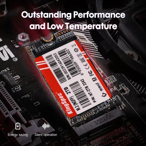 Miniatura 5 de KingSpec NT Series M.2 2242 SSD SATA de 128 GB - No compatible con NVMe Socket, unidad interna de estado sólido Sata 3 de 6 Gb/s, para Ultrabook