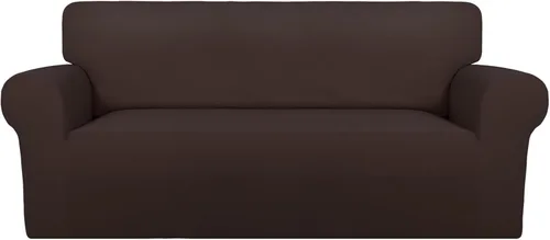Miniatura 89 de PureFit - Funda superelástica con bolsillo p/protección de sofá/sillón - Suave cubierta de elastano antideslizante, lavable, c/base elástica, apta