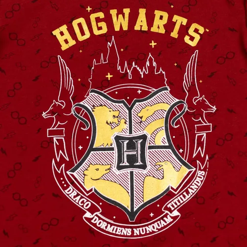 Miniatura 3 de Harry Potter Hogwarts - Vestido tipo suéter de manga larga con volantes de rizo francés para niñas
