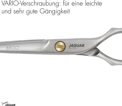Miniatura 6 de Jaguar Tijeras de peluquería Pre Style Ergo 6.0 pulgadas Tijeras profesionales de acero inoxidable para estilistas y barberos, aspecto de acabado