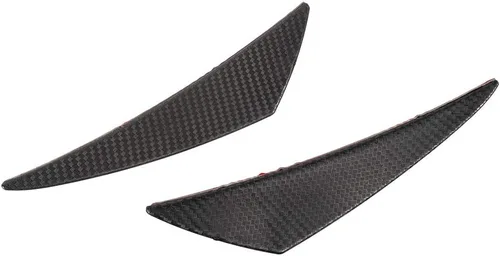 Miniatura 3 de Kit de alerón lateral aerodinámico delantero para motocicleta Accesorios de carenado para bicicleta deportiva/de calle para R1/R15/R3/R6 para Negro