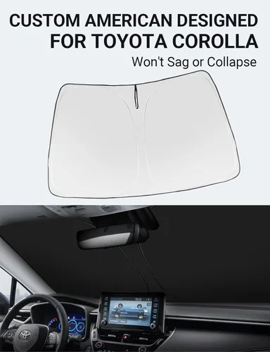 Miniatura 427 de Proadsy Parasol plegable para parabrisas delantero 2026, ajuste personalizado, accesorios para CRV SUV LX EX EX-L EX-L Navi Touring 2017-2022