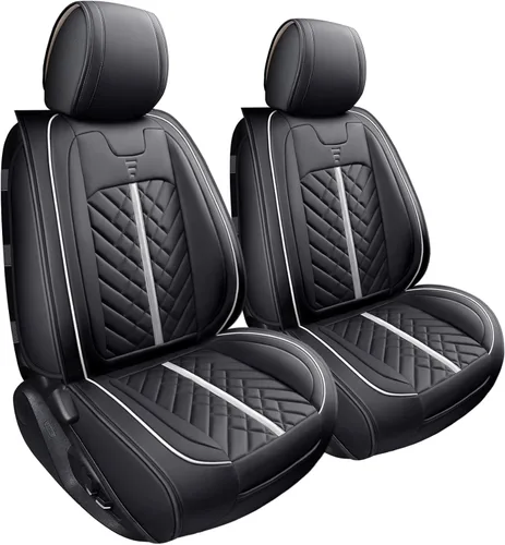 Miniatura 14 de Tomatoman Tacoma - Fundas de asiento delantero compatibles con Toyota Tacoma 2005-2022 2023 2024 2025 2026 Camiones Access Crew Extended Double Cab