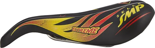 Miniatura 4 de Selle SMP TRK - Sillín medio extremo, negro/amarillo/rojo