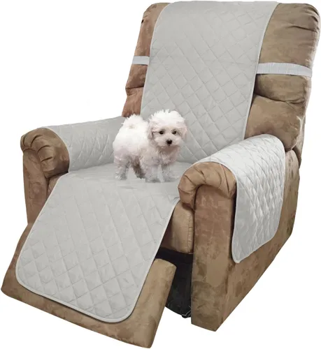 Miniatura 42 de U-NICE HOME Funda de sofá reversible para perros con correas elásticas, resistente al agua, protector de muebles para mascotas, funda de sofá