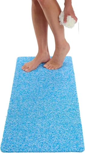 Miniatura 156 de Tapete de ducha antideslizante para bañera - Tapete de baño de lufa para baño - Tapete de baño de 40 x 16 pulgadas - Alfombra de baño antideslizante