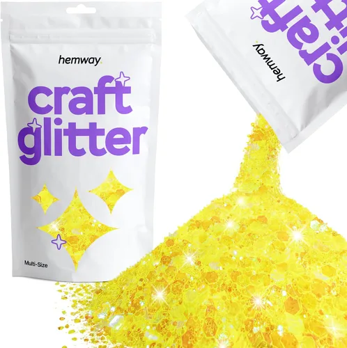 Miniatura 12 de Hemway Craft Glitter - Rojo Copos de lentejuelas metálicas de varios tamaños para manualidades de resina y epoxi Suministros para vasos