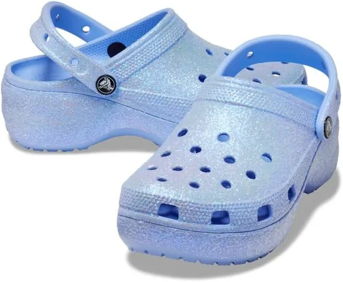 Miniatura 4 de Crocs Women's Classic Platform Glitter Clog