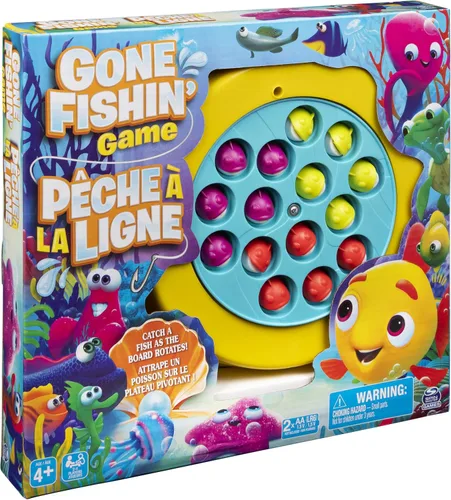 Miniatura 5 de Spin Master Games 6061501 - Juego de mesa de pesca para niños y familias
