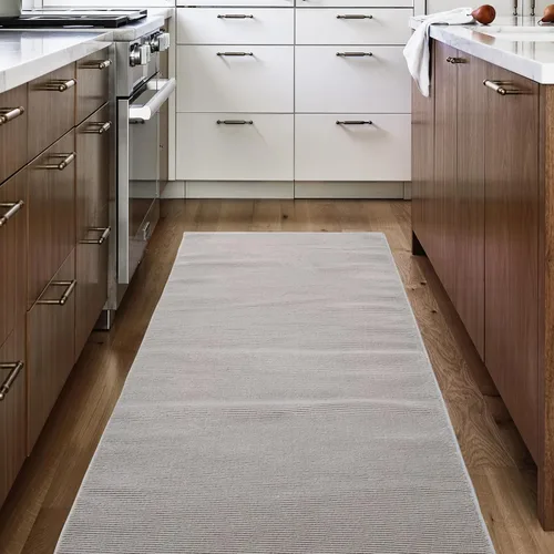 Miniatura 11 de Revival Rugs Stripe - Alfombra lavable de 5 pies 3 x 8 pies para sala de estar o dormitorio, 100% reciclada, certificado Oeko-TEX, pelo mediano