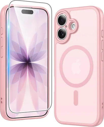Miniatura 436 de FNTCASE Funda para iPhone 13 Pro-Max: Fundas magnéticas transparentes compatibles con Magsafe Slim anti amarillamiento protección contra caídas