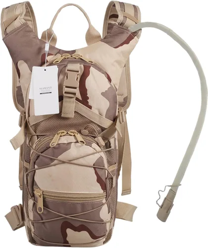 Miniatura 8 de Mochila de hidratación con vejiga de agua de 3L para senderismo y escalada
