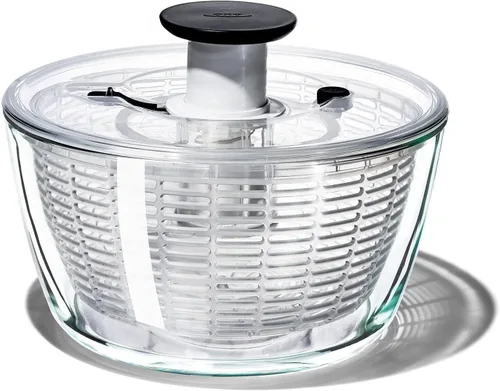 Miniatura 2 de OXO Good Grips - Molinillo de ensalada de vidrio (6.22 cuartos de galón) y OXO Good Grips GreenSaver Produce Keeper, grande