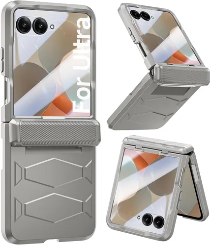 Miniatura 14 de Funda para Samsung Z Flip 4: [Protección completa de bisagra] Funda delgada para teléfono con protección de pantalla incorporada, protección