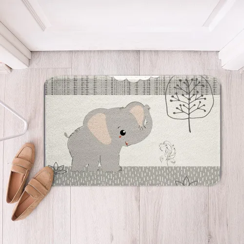 Miniatura 7 de Tapete de baño con estampado de leopardo para decoración del hogar, animales de guepardo africano y vida silvestre, tapete de microfibra de felpa