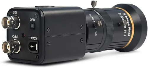 Miniatura 6 de MOKOSE Cámara SDI, HD-SDI 2 MP 1080P HD Digital CCTV Cámara de Seguridad, 1/2.8 Sensor de Alta Sensibilidad CMOS con 0.197-1.969 in Manual Varifocal