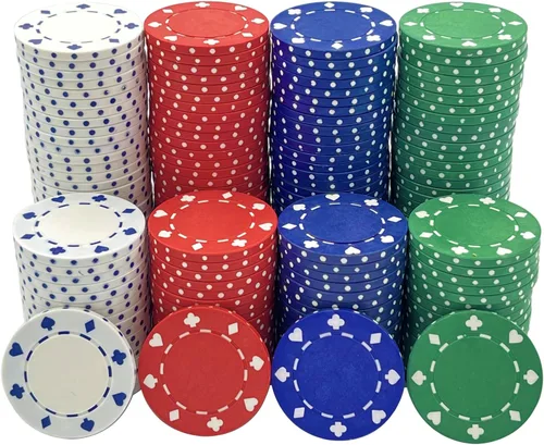 Miniatura 10 de SEETOOOGAMES Fichas de póquer de casino - 100 piezas 0.41 oz Diseño adecuado - 4