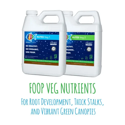 Miniatura 3 de FOOP Nutes Veg & Bloom Paquete de Inicio + FOOP Mist: Nutrientes Orgánicos + Fertilizante Foliar: Consigue Cogollos Apretados, Terpenos Veg & Bloom