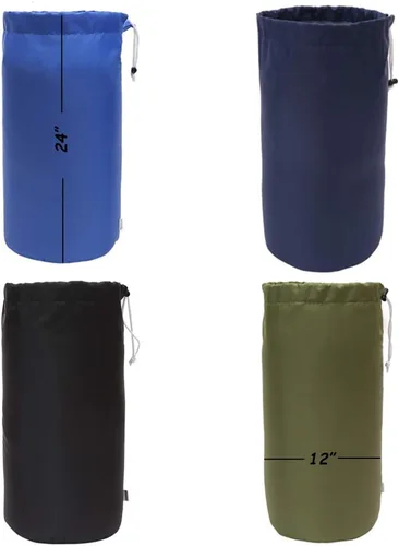Miniatura 13 de Bolsa de saco, resistente al agua, con cordón duradero, paquete de 4