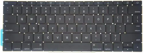 Miniatura 2 de Teclado de repuesto con diseño de EE. UU. compatible con MacBook Pro de 13 pulgadas A1708 sin barra de panel táctil MacBookPro14, 1 MacBookPro13, 1