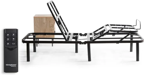 Miniatura 9 de Nestl - Base de cama ajustable básica, somier de cama tamaño Queen, inclinación motorizada de la cabecera y del pie, base de cama ajustable, control