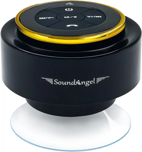 Miniatura 8 de XLEADER, Altavoz de ducha profesional actualizado, altavoz Bluetooth impermeable IPX7 certificado, con ventosa, cordón de silicona, sonido
