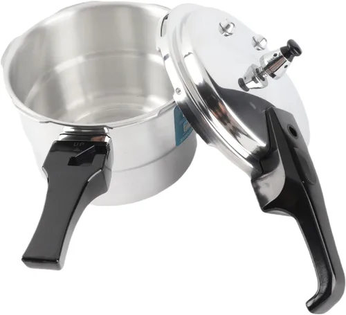 Miniatura 2 de Olla a presión, olla a presión a prueba de explosiones de 3 litros, gran capacidad, estufa de aluminio, olla de cocción rápida con estante de vapor