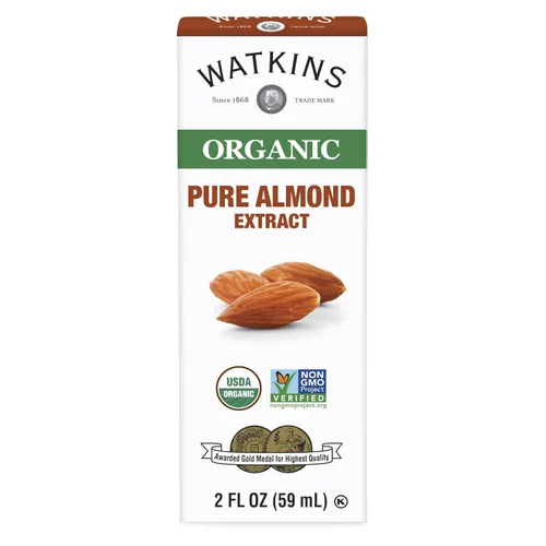 Miniatura 8 de Watkins Extracto orgánico de almendra pura, sin OMG, Kosher, botella de 2 onzas, 1 paquete