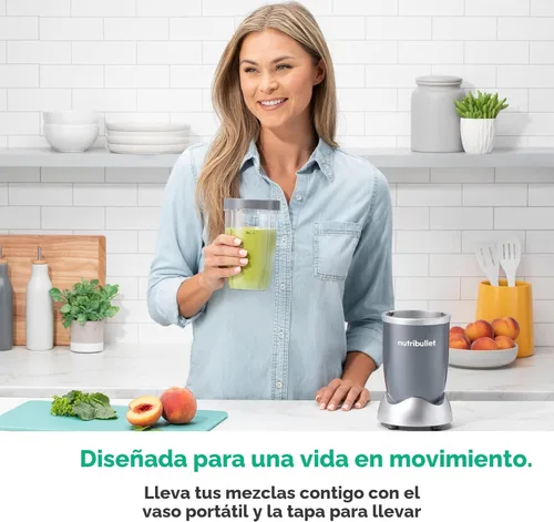 Miniatura 6 de Nutribullet Extractor de nutrientes 600W, 6 piezas Gris-oscuro