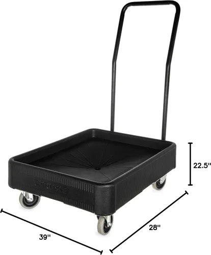Miniatura 7 de Carlisle FoodService Products Cateraide Dolly para Xdl3000H - Carretilla con asa para catering y eventos, plástico, color negro