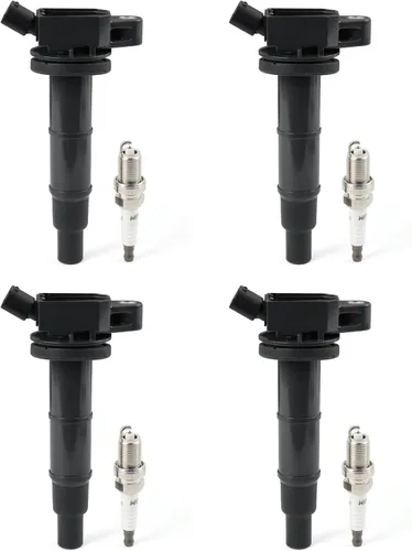 Miniatura 18 de Paquete de 5 bobinas de encendido UF575 y bujías de iridio compatibles con Audi A3 2004-2013, A4 2005-2016 y Volkswagen Jetta 2005-2015, Tiguan