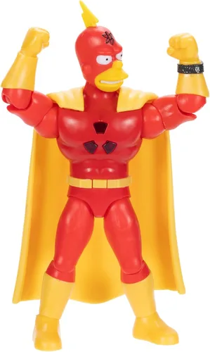 Miniatura 3 de The Simpsons Figura de Acción de Coleccionista Premium de Radioactive Man de 5 Pulgadas